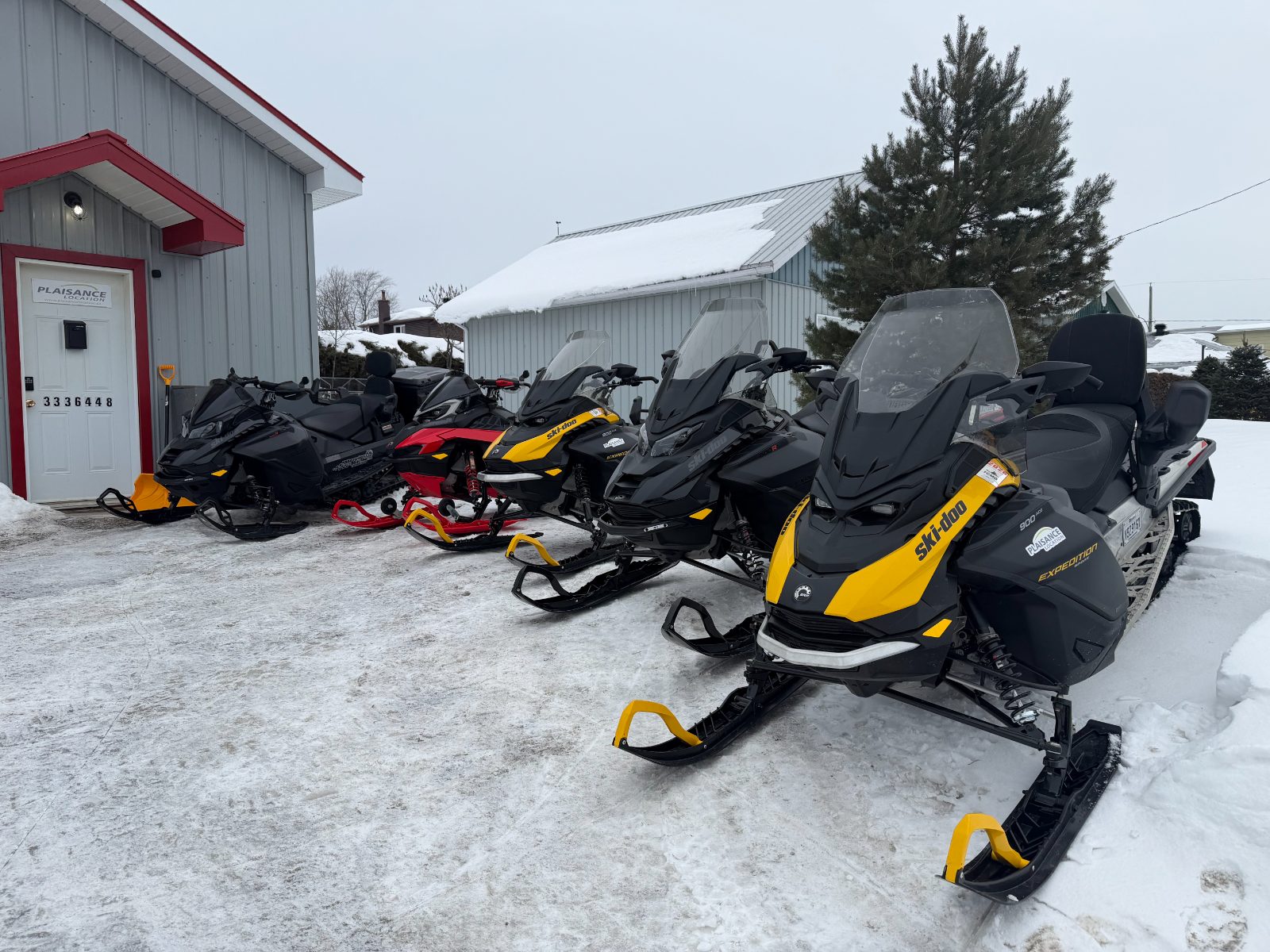 Une journée de motoneige en Chaudière-Appalaches : les Ski-Doo Expedition de Plaisance Location